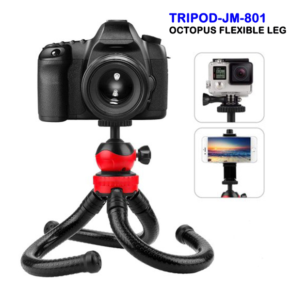 Octopus JM-801 Flexible Tripod For Cameras Gopro ขาปลาหมึก