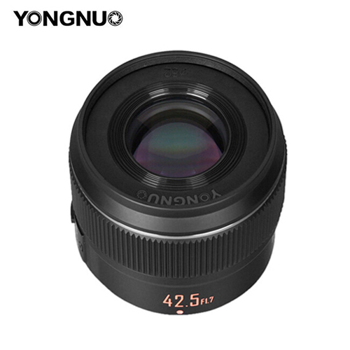 LENS YONGNUO 42.5MM./F1.7M II 0.3M/1.0FT FOR M4/3