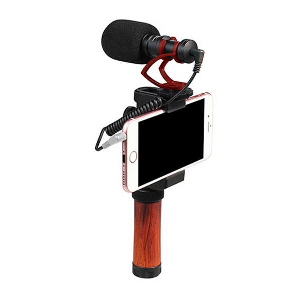 ไมโครโฟน COMICA CVM-VM10II RED Micro Compact Directional Condenser Shotgun Video Microphone