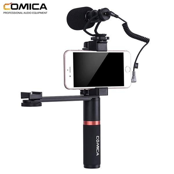 COMICA CVM-VM10-K4 Full Metal MINI compact on-camera Cardioid Directional Shotgun Video Microphone KIT