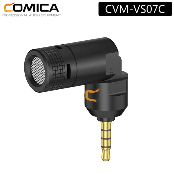 COMICA CVM-VS07C Mini Flexible Plug-in Cardioid Microphone ไมโครโฟนเล็ก 3.5 มม. Omnidirectional Mic