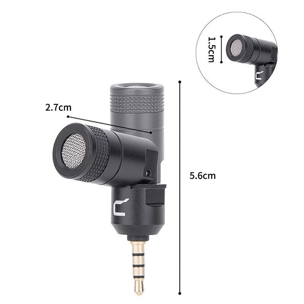 COMICA CVM-VS07C Mini Flexible Plug-in Cardioid Microphone ไมโครโฟนเล็ก 3.5 มม. Omnidirectional Mic