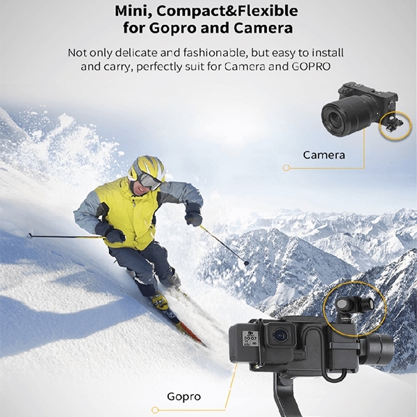 ไมโครโฟน COMICA CVM-VS10  Mini Flexible XY Stereo Microphone ไมโครโฟนสำหรับ gopro 3.5mm.TRS