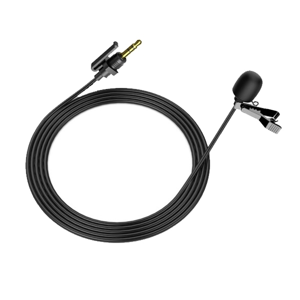 ไมโครโฟนอินพุตสายเคเบิ้ล COMICA CVM-SM-01 Audio 3.5mm Omni-Directional Lavalier Mic for Wireless System