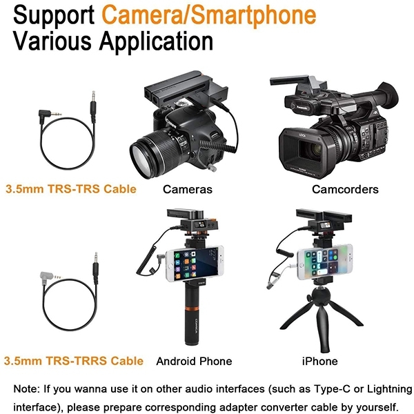 COMICA SHOTGUN TRAXSHOT SUPER CARDIOID MICROPHONE TRANSDORMABLE ALL-IN-ONE