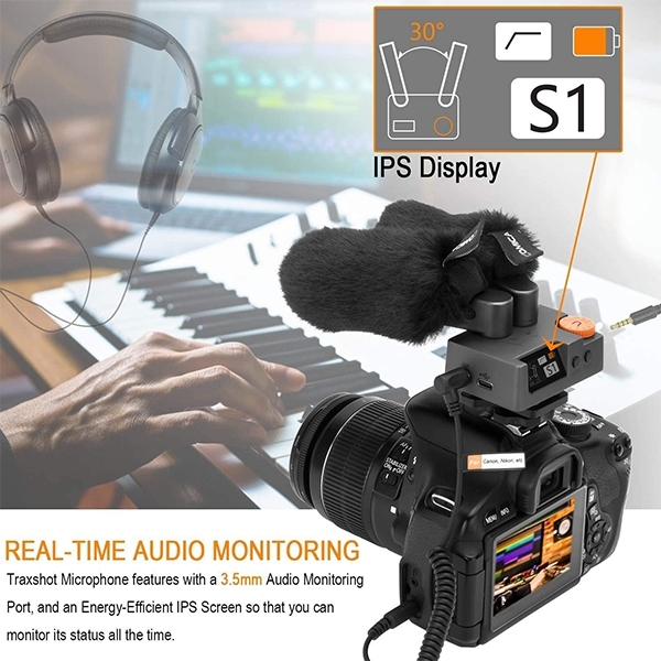 COMICA SHOTGUN TRAXSHOT SUPER CARDIOID MICROPHONE TRANSDORMABLE ALL-IN-ONE