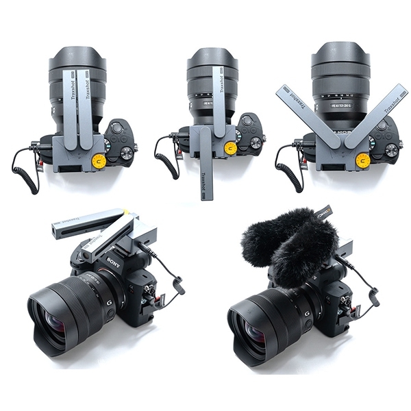 ไมโครโฟน COMICA Traxshot Super Cardioid Transformable All-in-One Shotgun Microphone for Camera/Smartphone