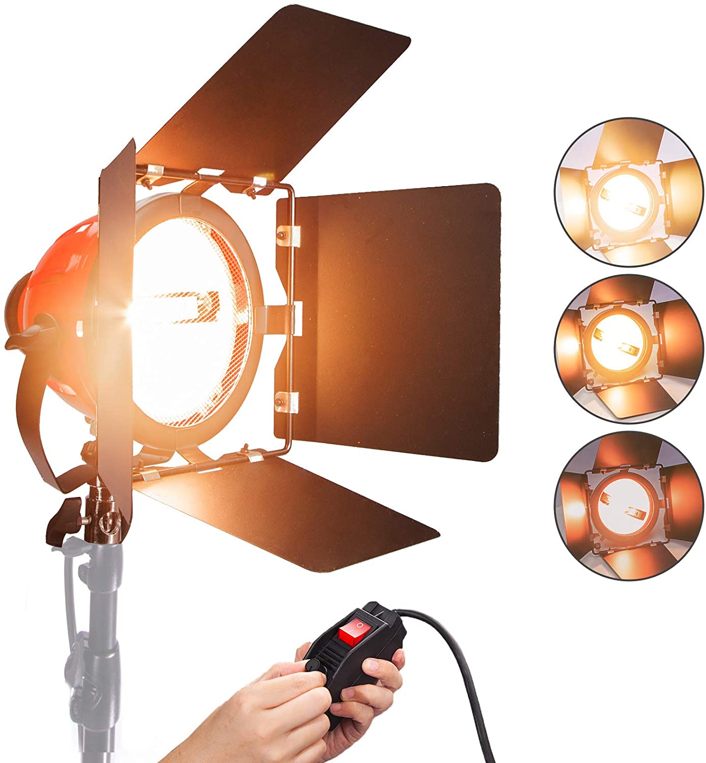 VIDEO LIGHT HALOGEN 800W หัวเดี่ยว 