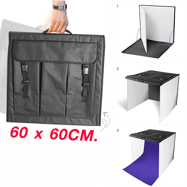 เต้นท์ถ่ายภาพสตูดิโอขนาดใหญ่ 60x60 ซม. Light Camera Photo Studio KIT Tent Box