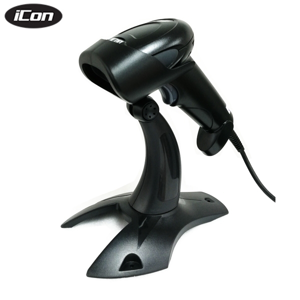 เครื่องอ่านบาร์โค้ด ICON IC-1920 2D IMAGE SCANNER  2 มิติ (Barcode Scanner) พร้อมขาตั้ง