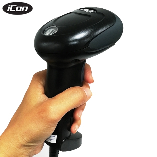 เครื่องอ่านบาร์โค้ด ICON IC-1920 2D IMAGE SCANNER  2 มิติ (Barcode Scanner) พร้อมขาตั้ง