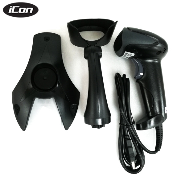 เครื่องอ่านบาร์โค้ด ICON IC-1920 2D IMAGE SCANNER  2 มิติ (Barcode Scanner) พร้อมขาตั้ง