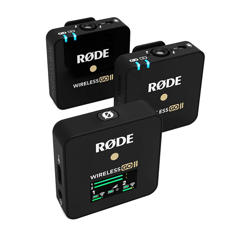 RODE Wireless GO II Dual Channel Wireless Microphone