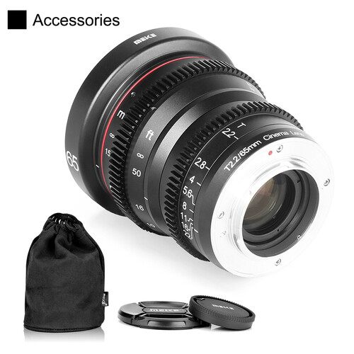 Lens MEIKE 16mm T2.2 Manual Focus Cine Lens for M4/3