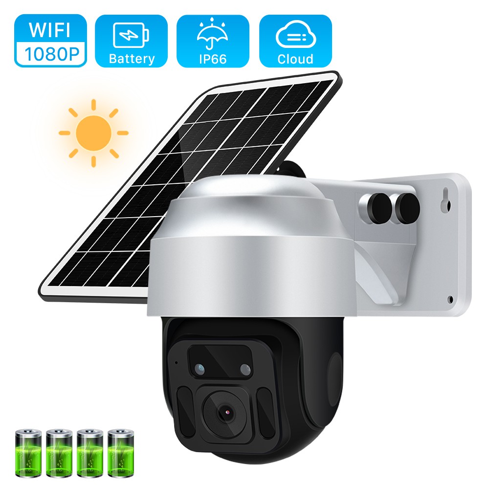 4G Antelligent Solar Energy Alert PTZ Camera 1080P HD Outdoor (Q5) 4G Antelligent Solar Energy Alert PTZ Camera 1080P HD Outdoor (Q5)