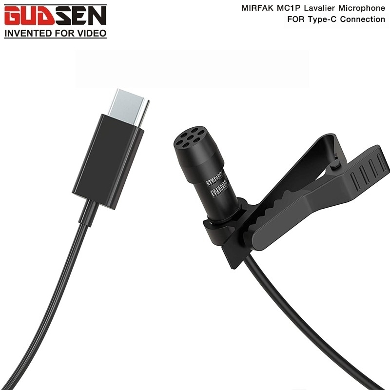 MIRFAK MC1P Lavalier Microphone for Type-C Connection