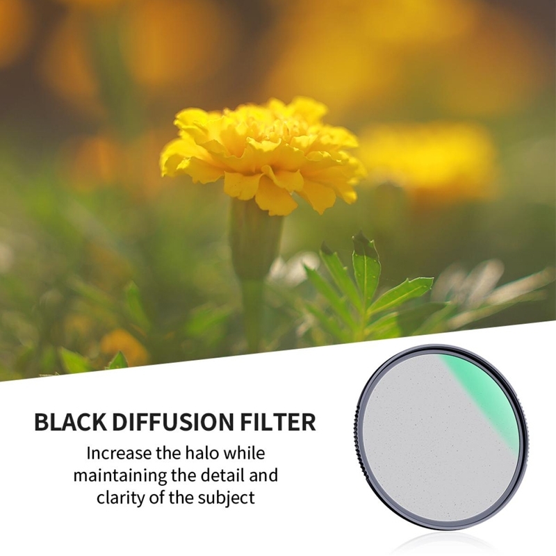 K&F Concept NANO-X Black Diffusion 1/1 Filter 52mm 