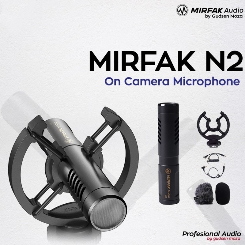 MIRFAK COMPACT ON CAMERA MICROPHONE N2 ไมค์ติดหัวกล้อง