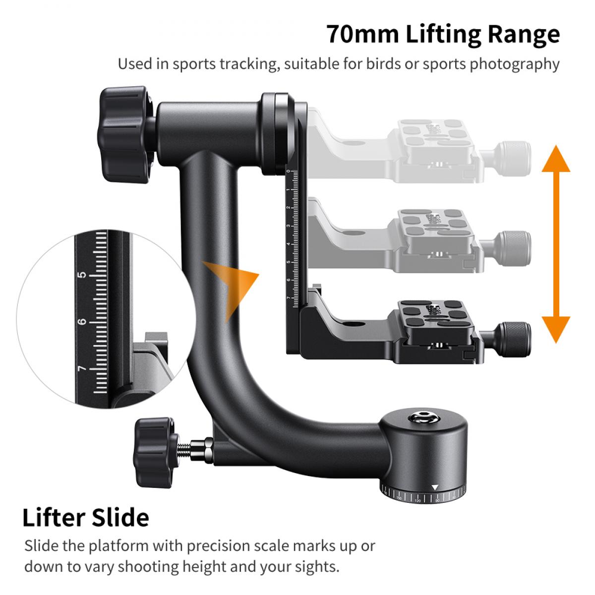 K&F Concept  Tripod (KF09.040) TM2324 II Aluminium Alloy Monopod ขาตั้งกล้อง