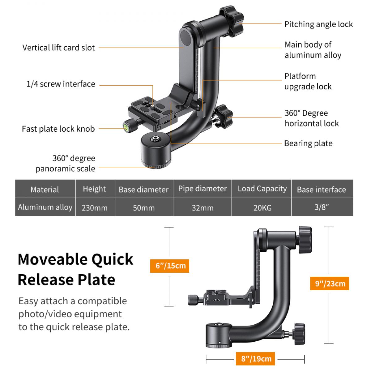 JIEYANG JY0508AM ​​ Max Load 5KG Camera Tripod For Video Stand DSLR  ขาตั้งกล้อง