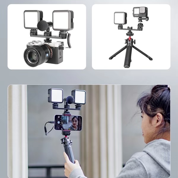 ULANZI SK-04 Aluminum Alloy Selfie Stick Tripod for Live Streaming