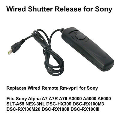 สายลั่นชัตเตอร์ CUELY Shutter Cable RM-VPR1 for Sony NEX-3NL, A7, A6000, RX10011