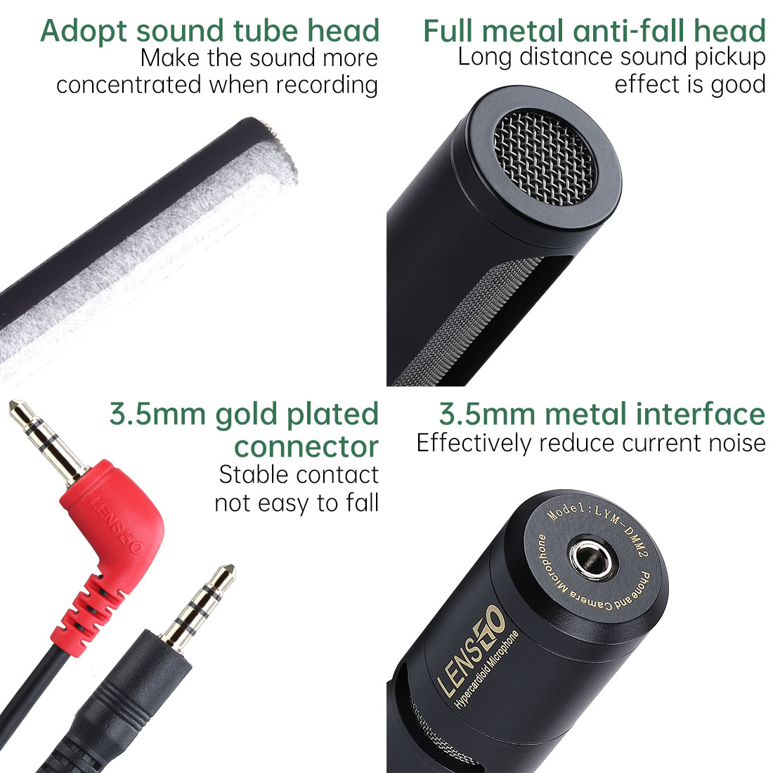 LENSGO LYM-DMM2 SUPER-CARDIOD MICROPHONE