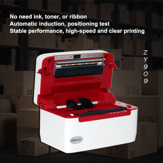 ZYWELL ZY909 Barcode Printer เครื่องพิมพ์สติกเกอร์ ฉลากยา บาร์โค้ดพัสดุ