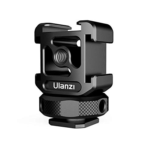 Ulanzi PT-12 Triple Cold Shoe Bracket 1/4 Screw Hole Aluminum