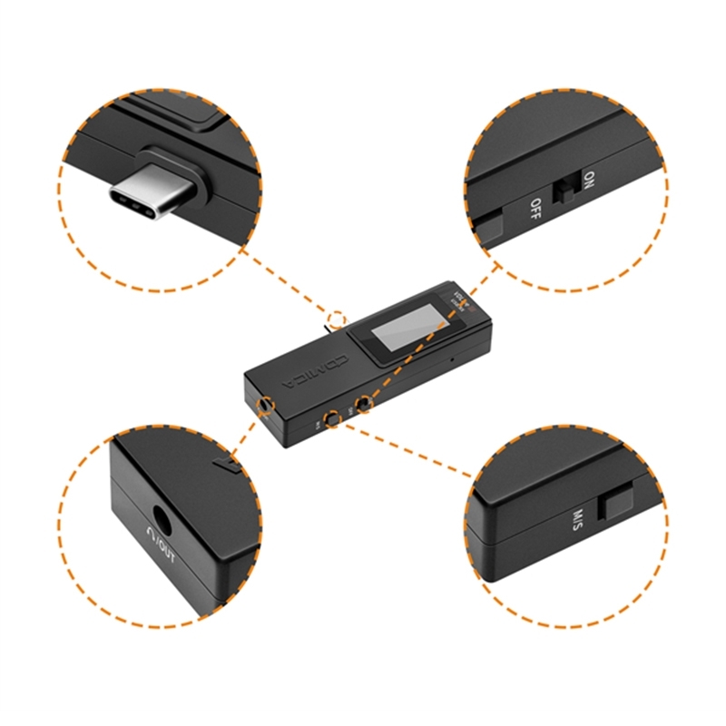 COMICA VDLive10 MI (Lightning) Wireless Microphone