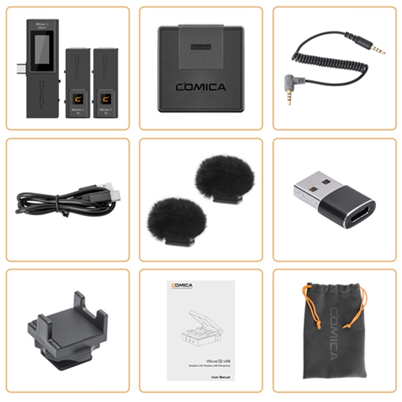 COMICA VDLive10 MI (Lightning) Wireless Microphone
