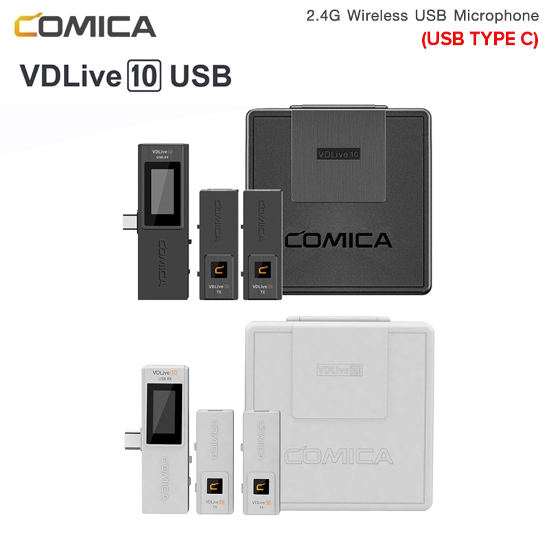 COMICA VDLive10 USB Type C Wireless Microphone