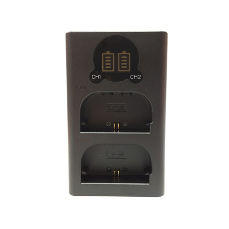 Shutter B Dual Charger LP-E6 for Canon Shutter B Dual Charger LP-E6 for Canon