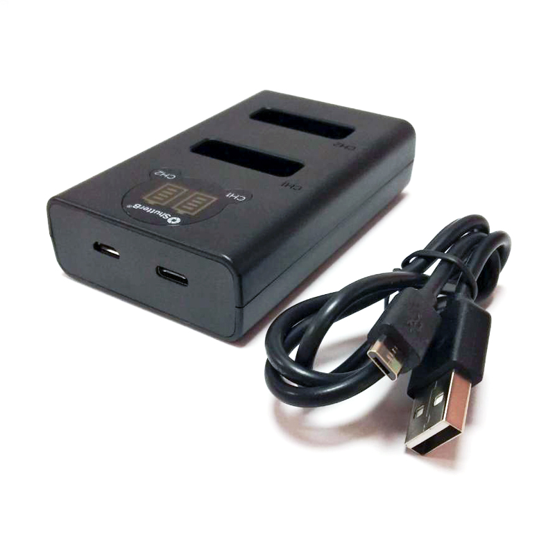 Shutter B Dual Charger NB-13L for Canon