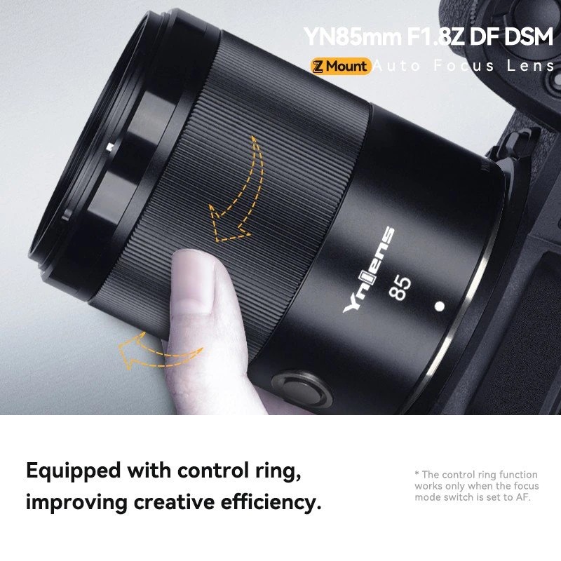 LENS YONGNUO 85MM F1.8Z DF DSM FOR NIKON Z MOUNT