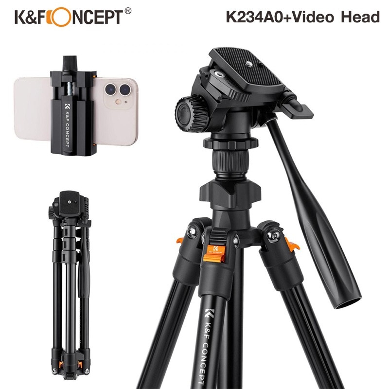 K&F Concept  Tripod (KF09.040) TM2324 II Aluminium Alloy Monopod ขาตั้งกล้อง