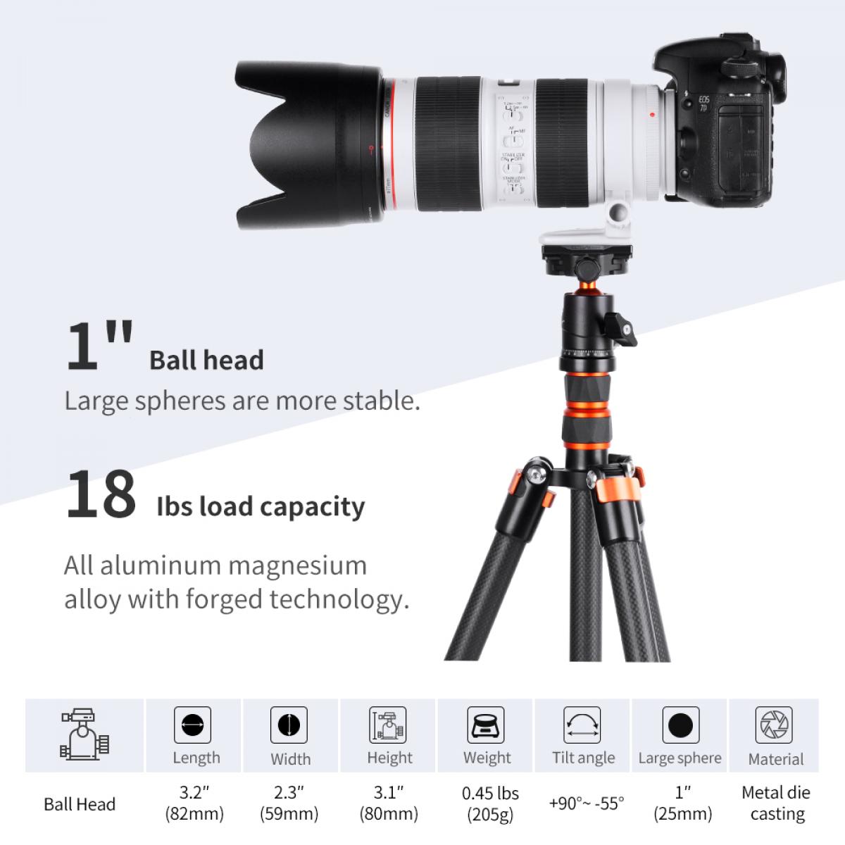 JIEYANG JY0508AM ​​ Max Load 5KG Camera Tripod For Video Stand DSLR  ขาตั้งกล้อง