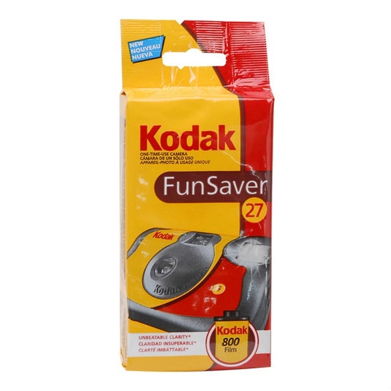 Kodak FunSaver ISO 800 (27 รูป) กล้องฟิล์มใช้แล้วทิ้ง