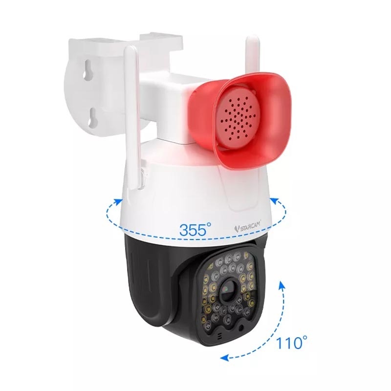 VSTARCAM CG668 4G LTE SIM 3.0MP H.264+ IP Camera