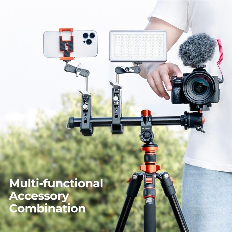 K&FConcept KF31.037 Rotatable Multi-Angle Center Column for Camera Tripod Magnesium Alloy & Locking System 