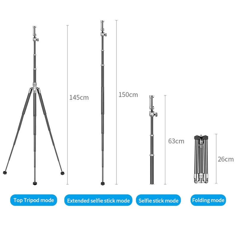 ULANZI EXTENDABLE TRIPOD GO-QUICK II SKU:3113