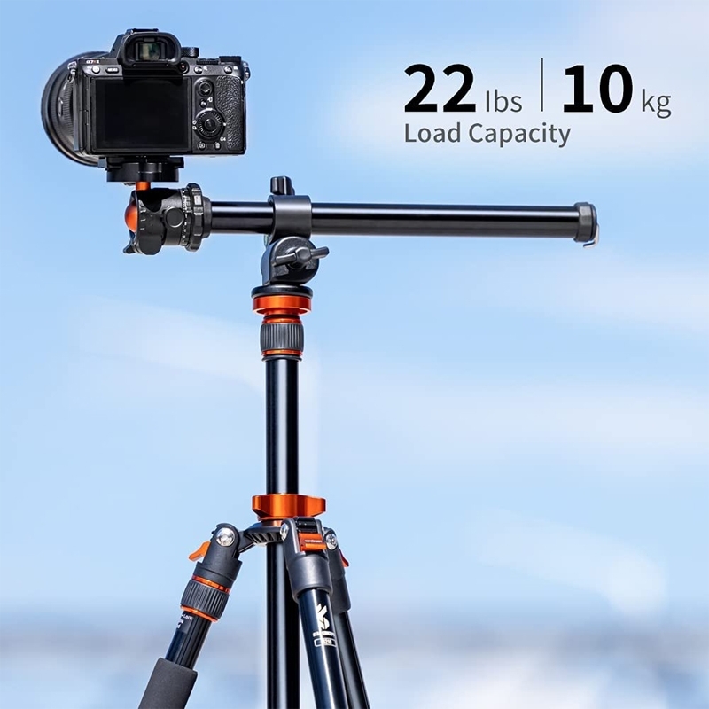 K&F Concept KF09.087V4 Camera Tripods Travel Aluminum Monopod with Ball Head 