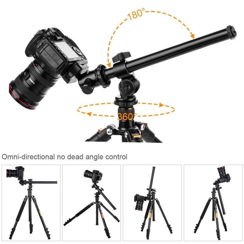 K&F Concept KF09.087V4 Camera Tripods Travel Aluminum Monopod with Ball Head 