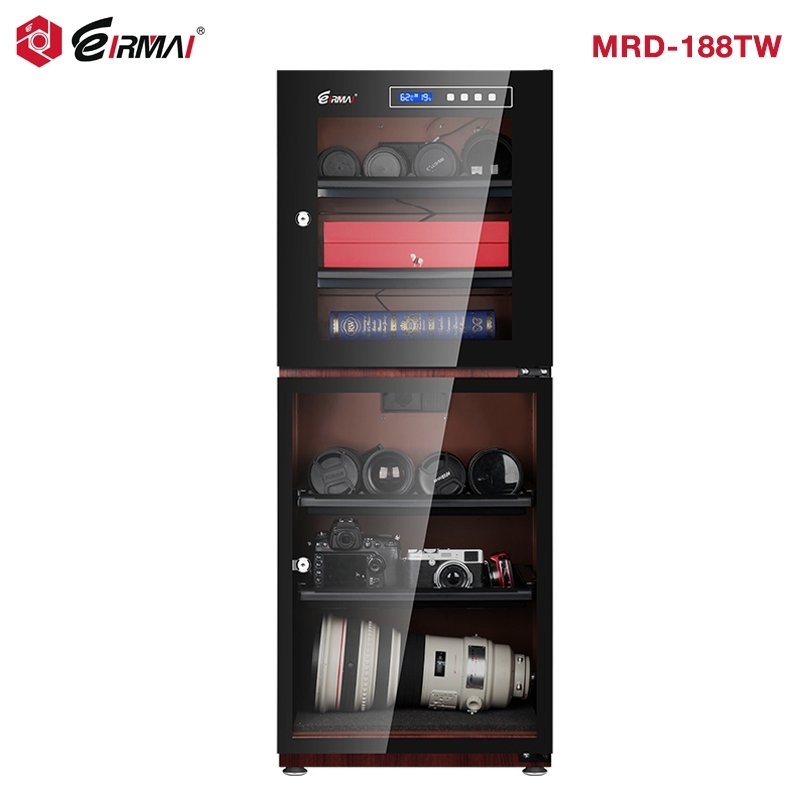 EIRMAI MRD-188TW (188TW ลิตร) ลายไม้ DRY CABINET