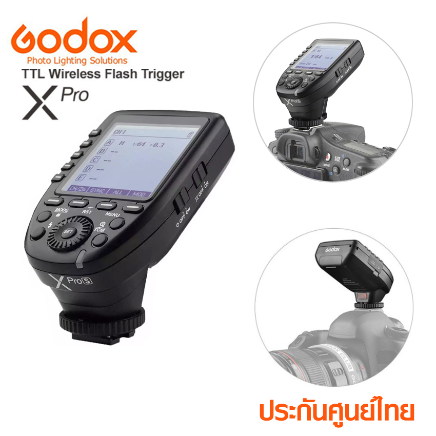 Godox XPRO-S TTL Wireless Flash Trigger for Sony