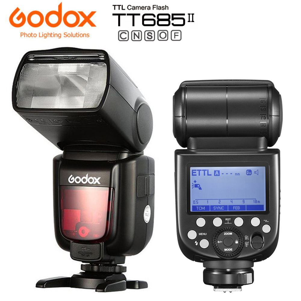 FLASH GODOX TT685II TTL HSS SPEEDLITE for CANON