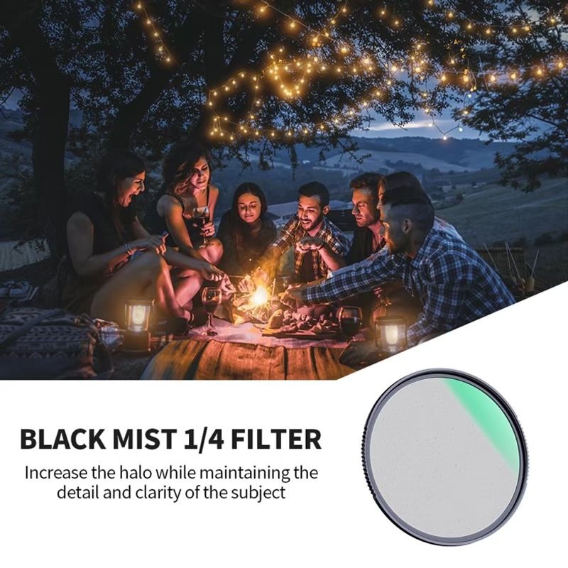 K&F Concept NANO-X Black Diffusion 1/4 Filter 72mm 