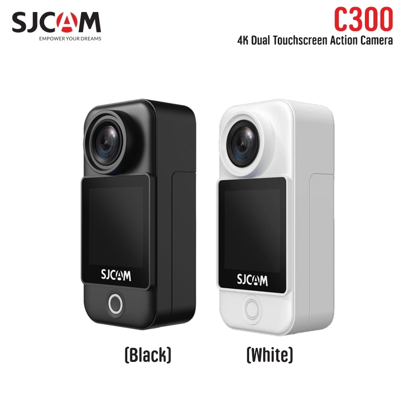 SJCAM C300 4K Dual Touchscreen Action Camera (แบต2+แท่น) SJCAM C300 4K Dual Touchscreen Action Camera (แบต2+แท่น)
