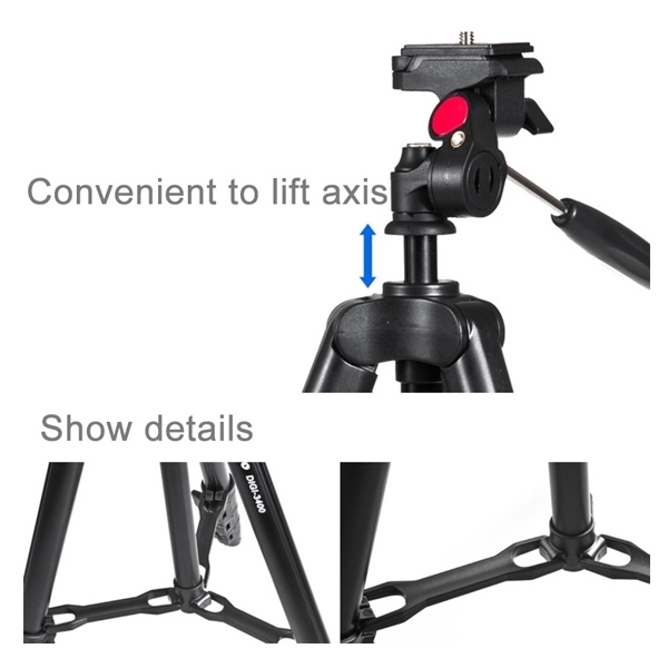 K&F Concept MT-01 mini Tripod Grey Aluminium  ขาตั้งกล้อง