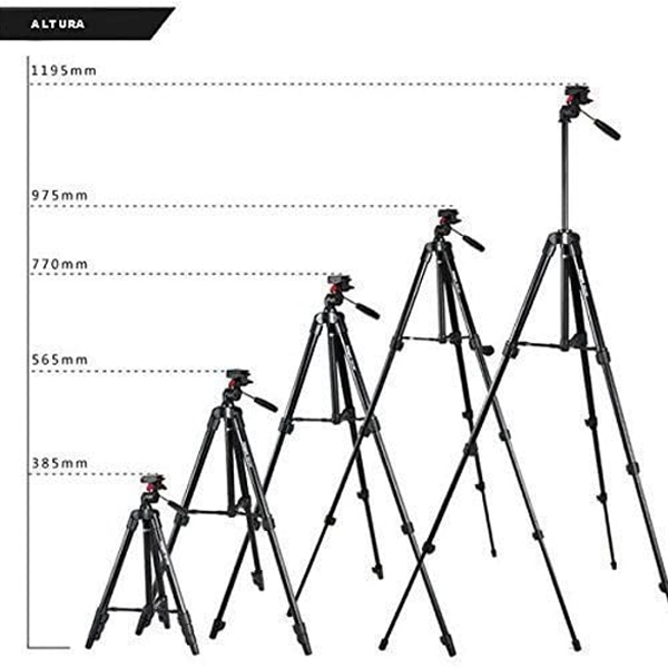 K&F Concept Tripod TM2235 Silver Aluminium ขาตั้งกล้อง